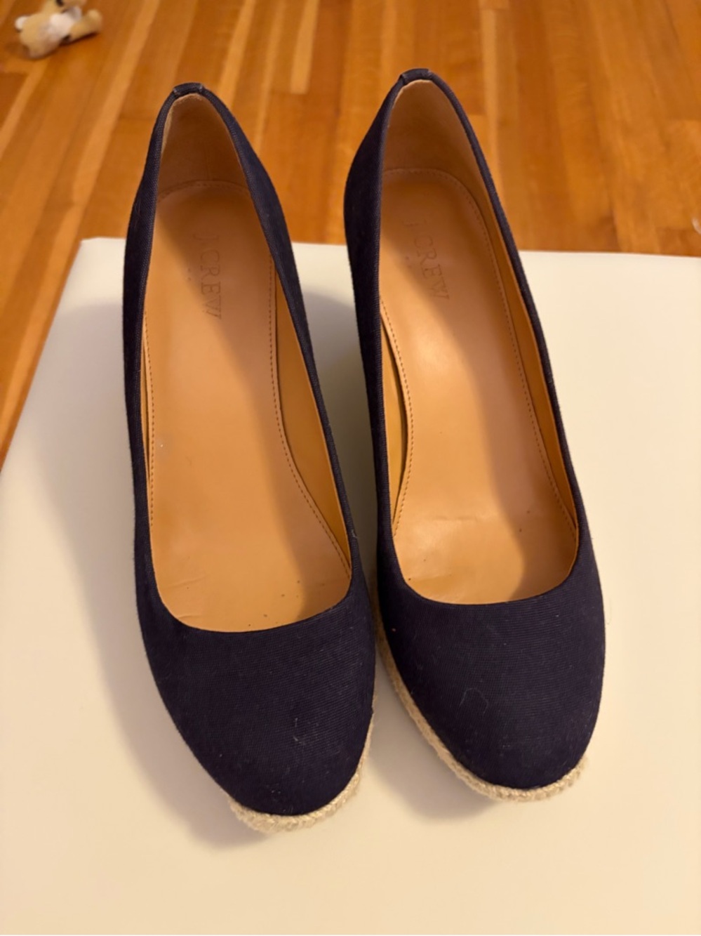 Cute J.Crew Navy Espadrilles-Size 8.5